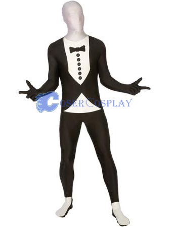 Lycra Tuxedo Morphsuit Zentai Suit